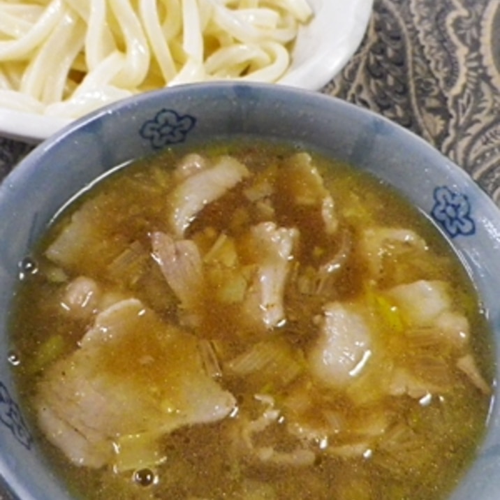 こってり麺つゆ醤油つけうどん